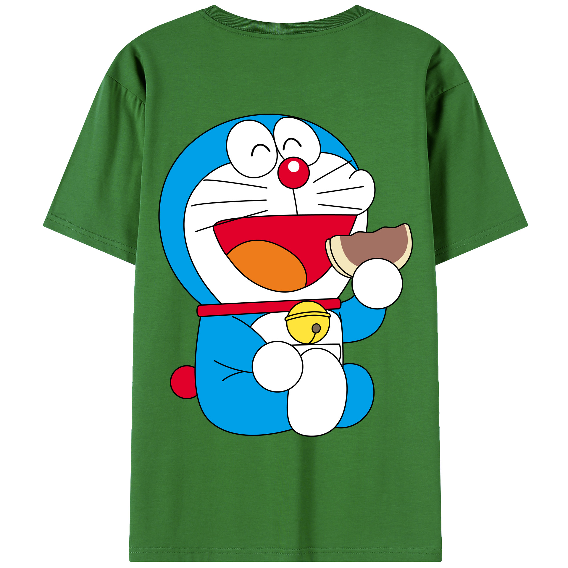 （画像用） ドラえもん Doraemon レディース半袖Tシャツ(バックプリント)